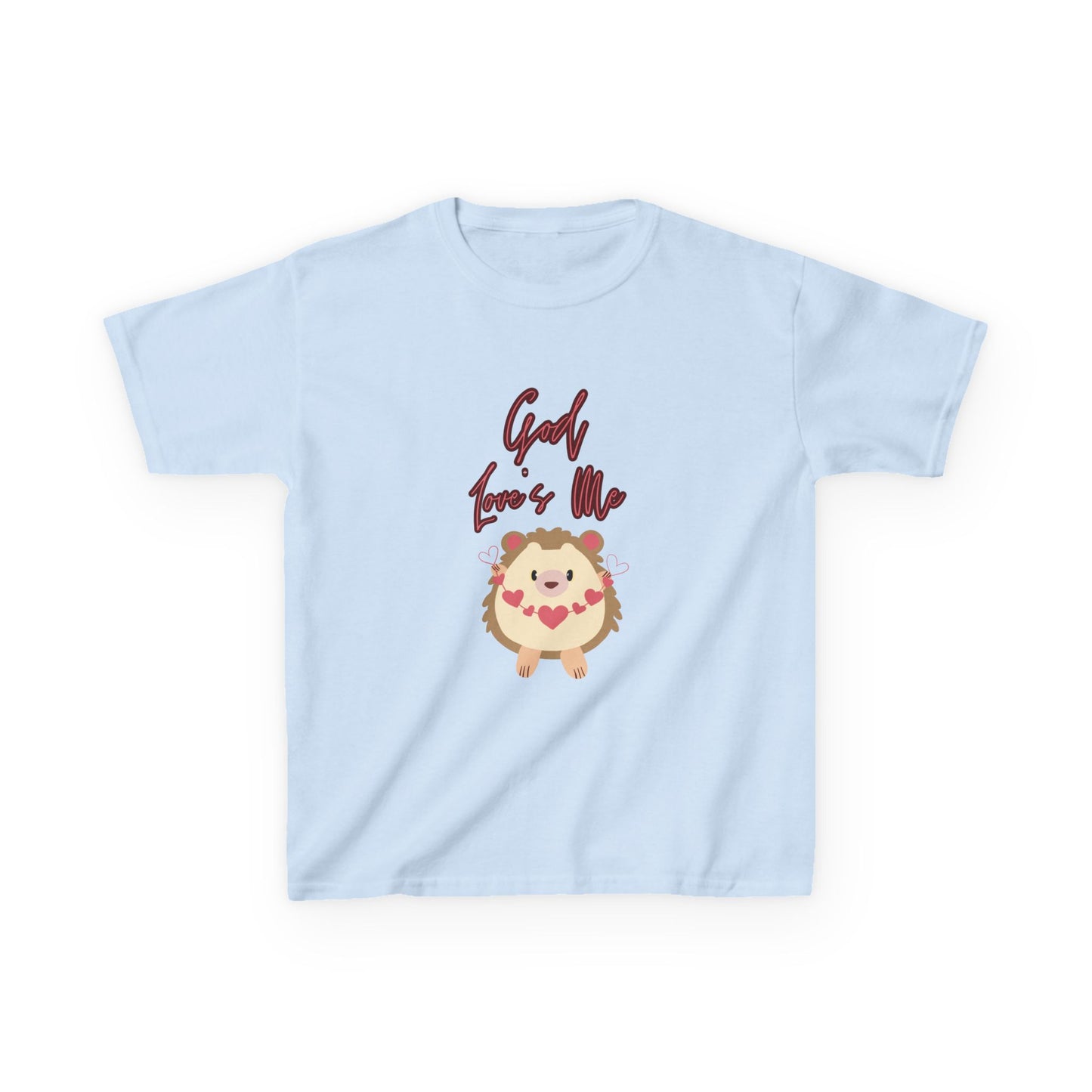 Cute Hedgehog Kids Tee - Adorable Gift for Birthdays, Holidays, Everyday Play, Funny Kids Shirt, Animal Lover Tee, Soft Cotton T-Shirt