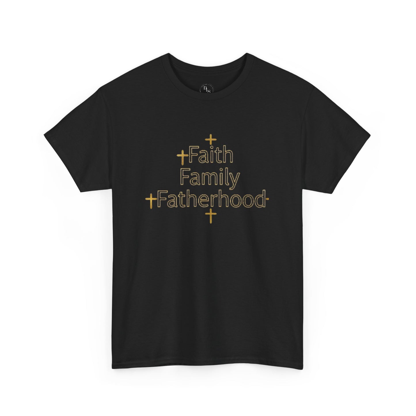 Faith, Family, Fatherhood Heavy Cotton Tee