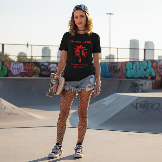 He came to say the captives' free tee shirt