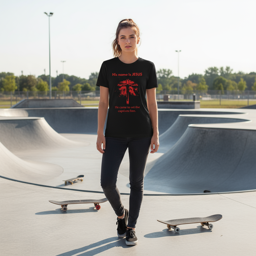 He came to say the captives' free tee shirt