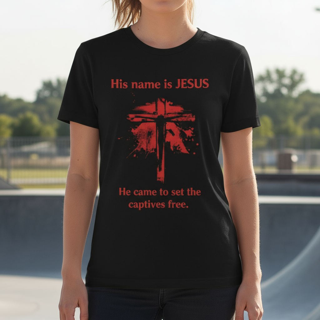 He came to say the captives' free tee shirt