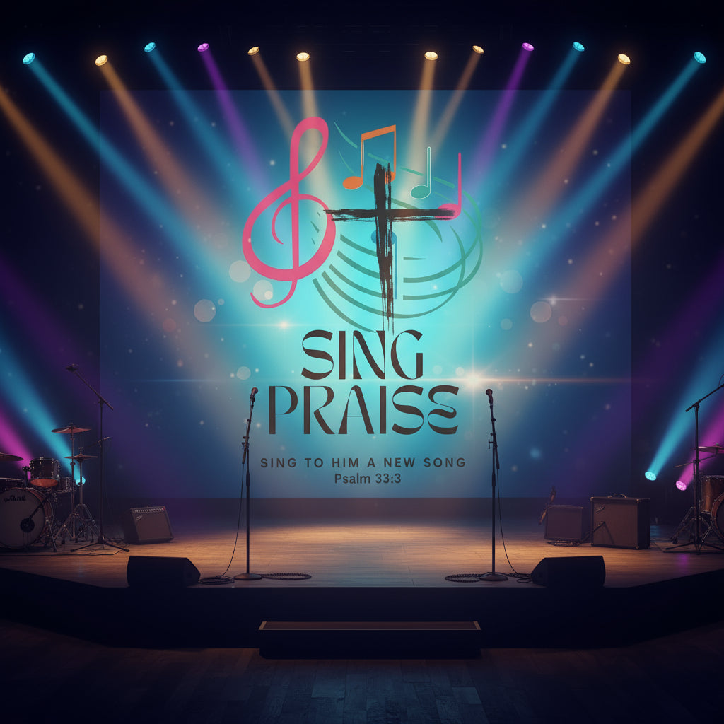 Praise Music Tee, Ideal for Church Events, Faith-Based Gifts, Relaxed Weekend Wear, Uplifting Message Shirt, Perfect for Christians