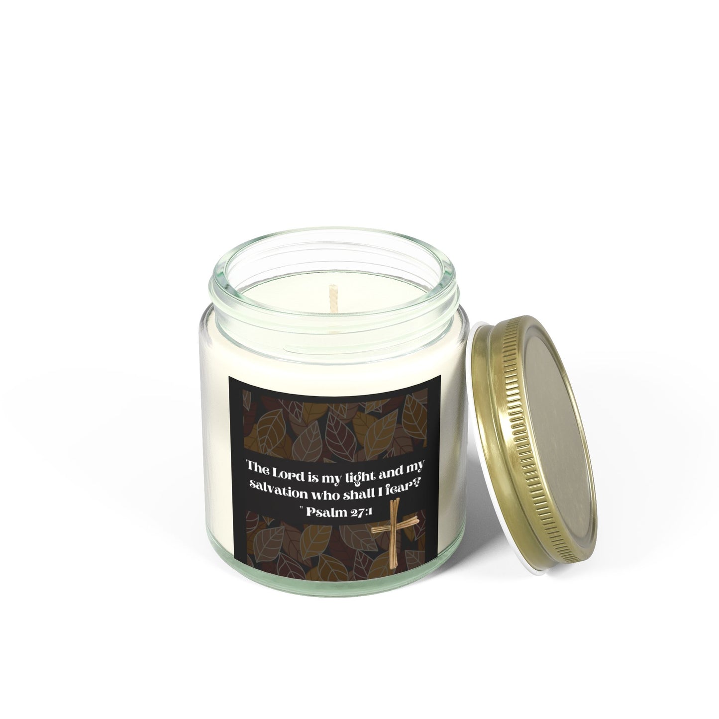 Faith-Inspired Scented Candles, Relaxation, Home Decor, Gifts for Friends, Self-Care, Psalms Verse, Spiritual Gifts