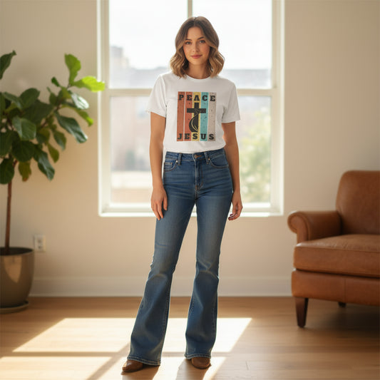 Peace Jesus Unisex Short Sleeve Tee