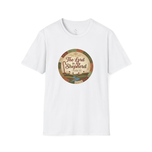 The Lord Is My Shepherd T-Shirt — Psalm 23 Faith Graphic Tee