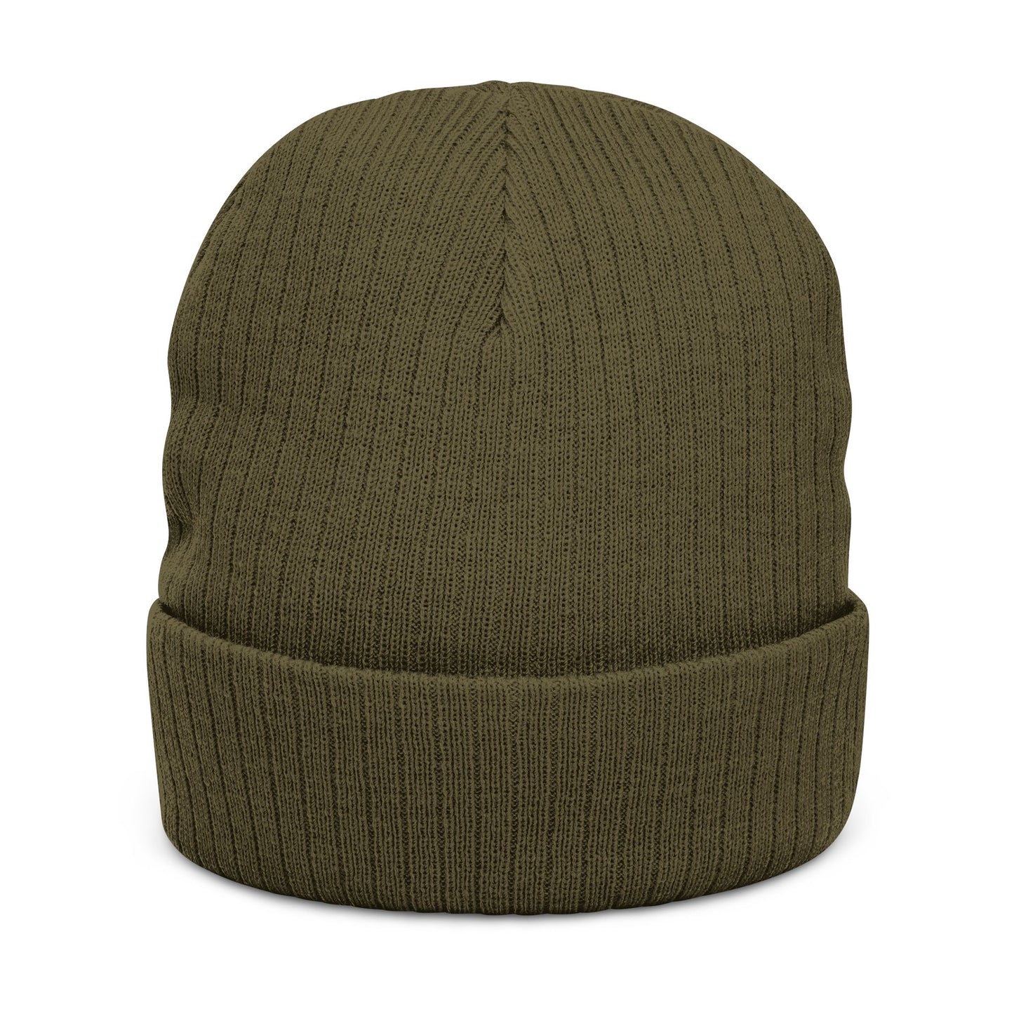 Defender of Faith Ribbed Knit Beanie (Embroidery)