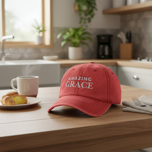 Amazing Grace Vintage Cap (Embroidery)