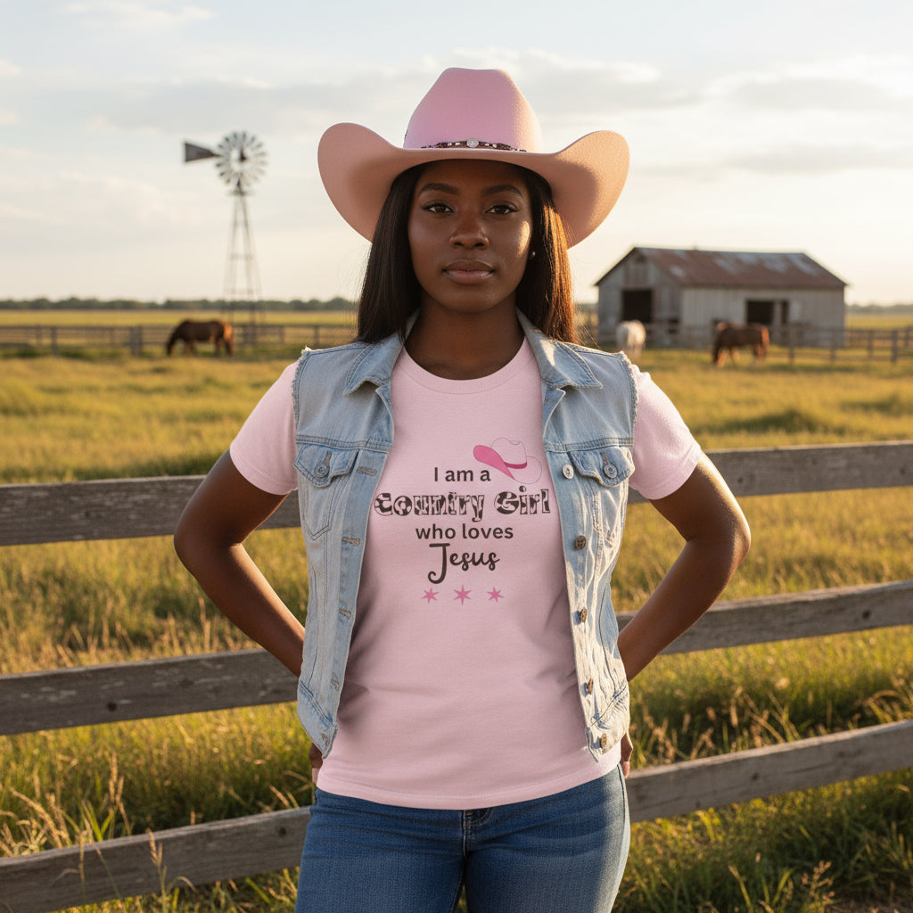 I'm just a cowgirl who loves Jesus