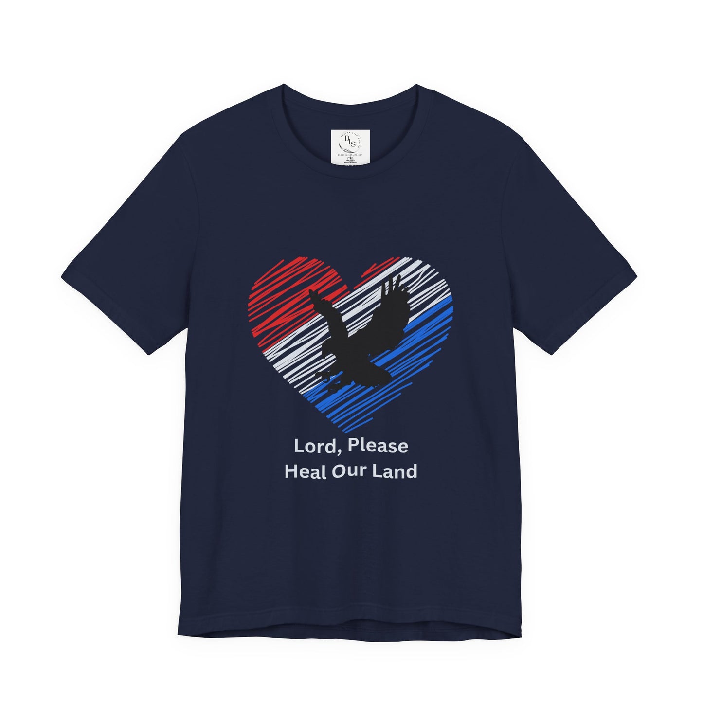 Lord Please Heal Our Land - Jersey Short Sleeve Tee