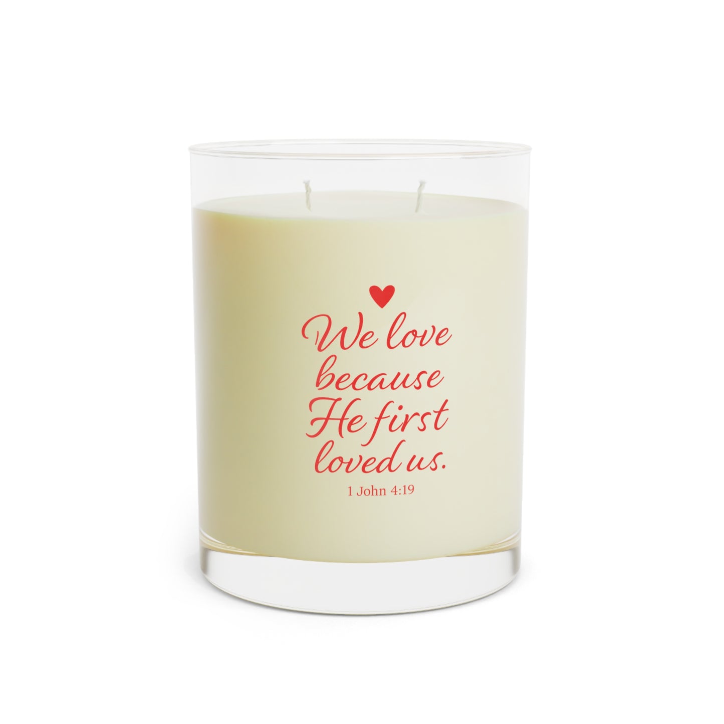 Scented Candle - Full Glass, 11oz