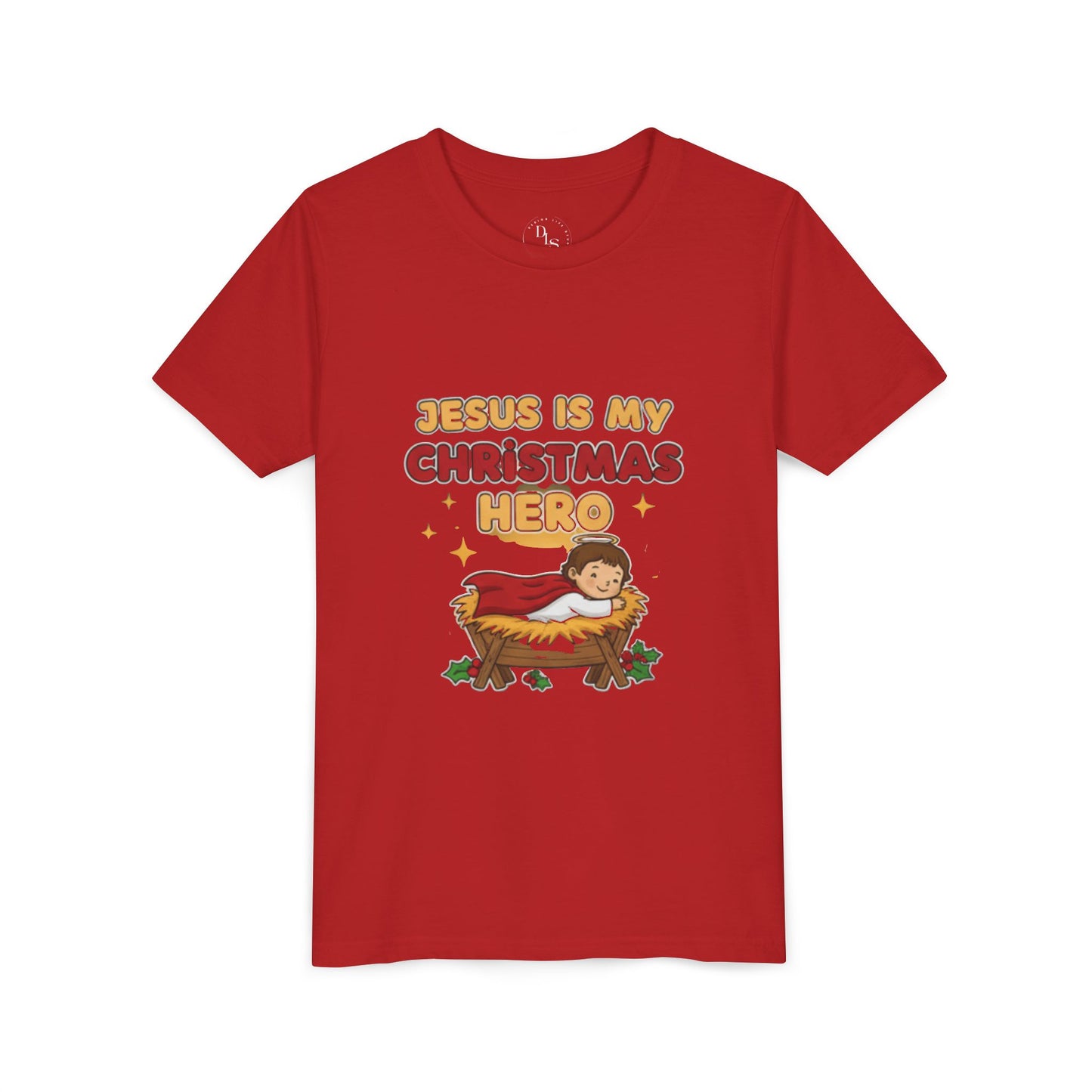 Jesus is My Christmas Hero Youth Tee