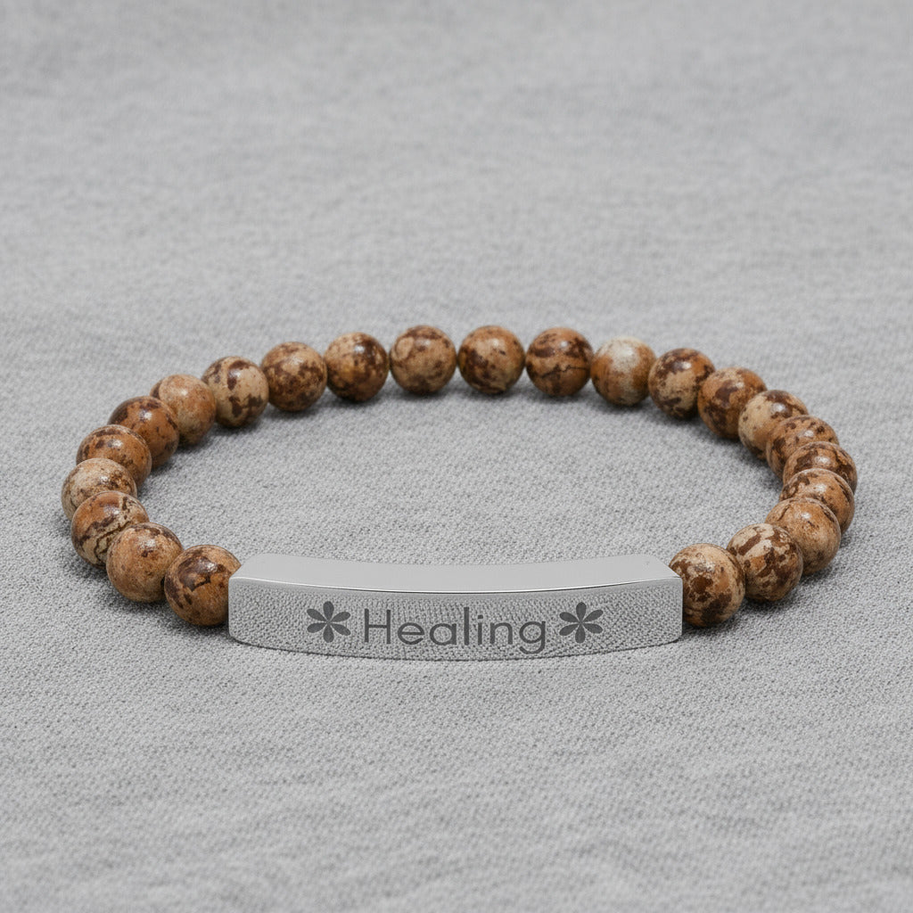 Healing Natural Stone Stretch Bracelet