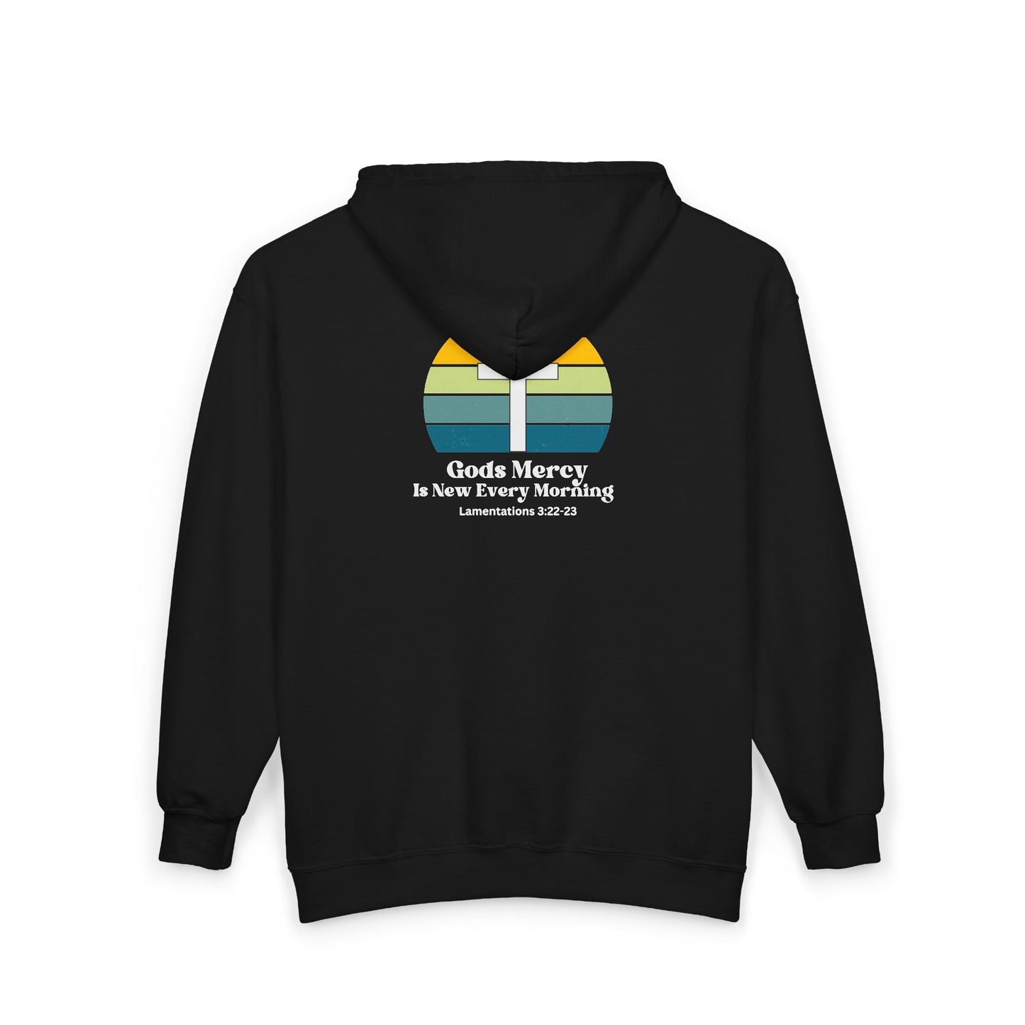 God's Mercy is New Every Morning - Full Zip Hooded Sweatshirt
