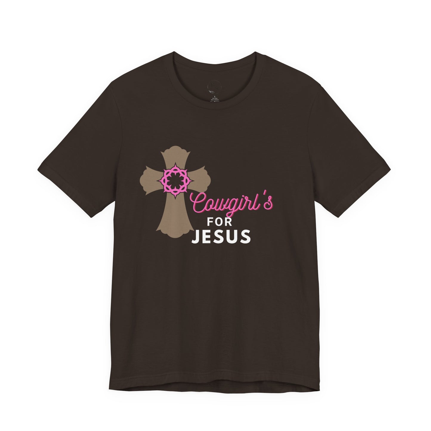 Cowgirl's Faith Unisex Short Sleeve Tee | Graphic Tee, Religious Shirt, Country Style, Gift for Cowgirls, Cute Summer Top