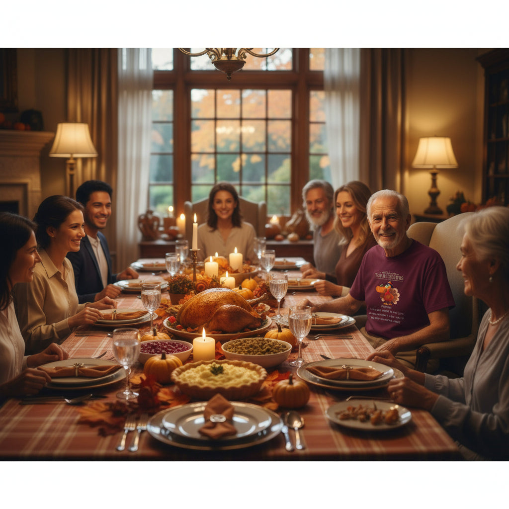 🦃 “Feathered in Faith” Turkey Tee