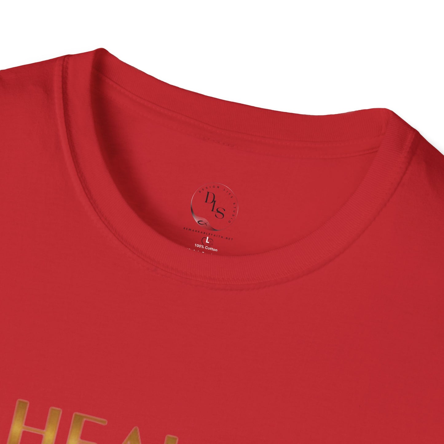 Healer of Hearts T-Shirt — Stethoscope Nurse Doctor Appreciation Tee