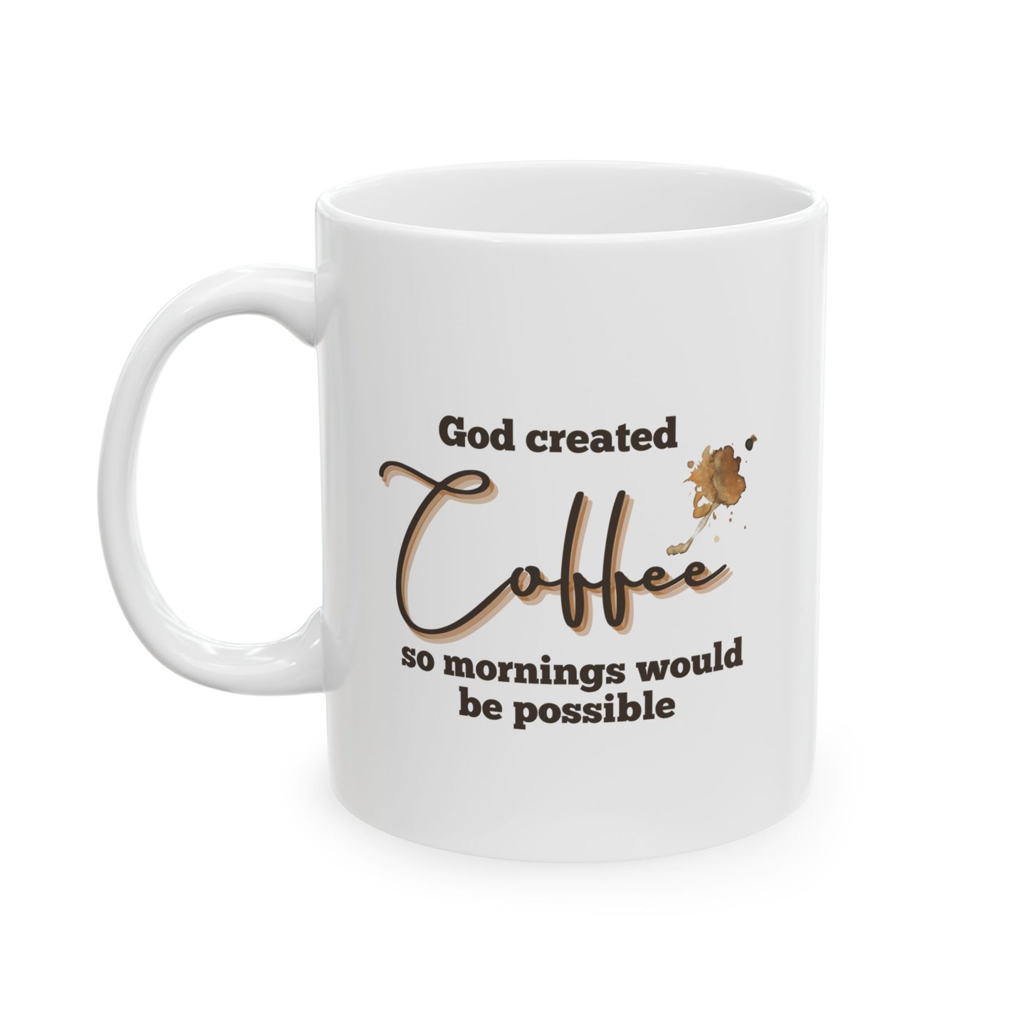 Ceramic Mug - 'Choose Joy' Inspirational Coffee Mug for Daily Positivity (11oz, 15oz)