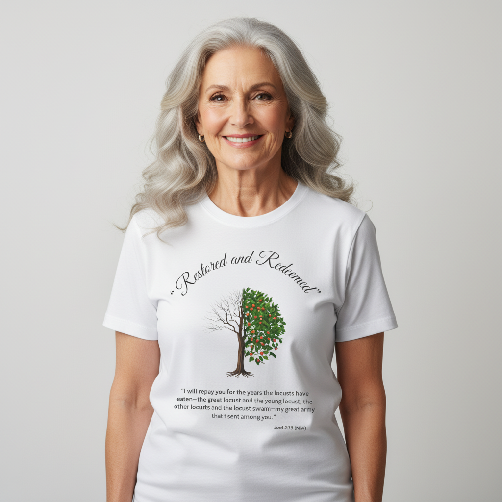 He restores what the locus have eaten - Short Sleeve Tee