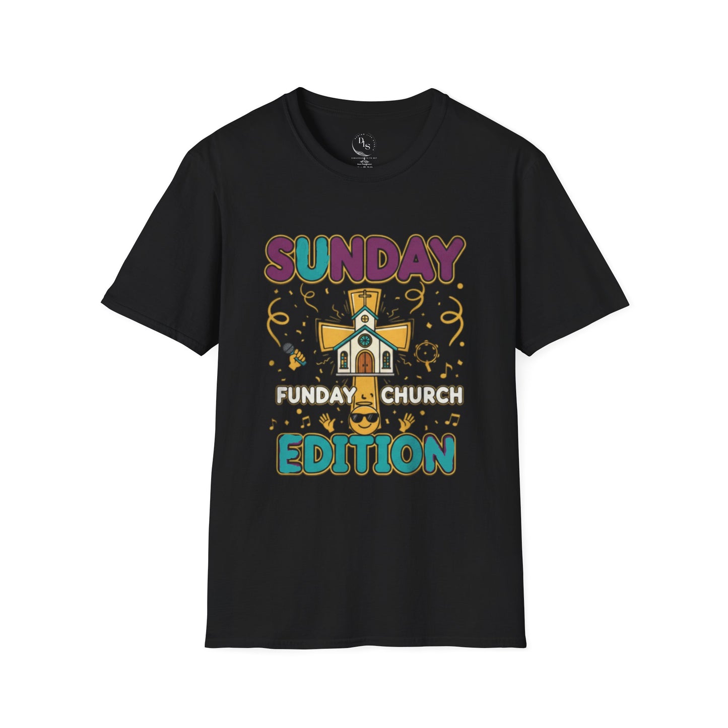 Sunday Church Edition T-Shirt — "Sunday Funday" Christian Graphic Tee