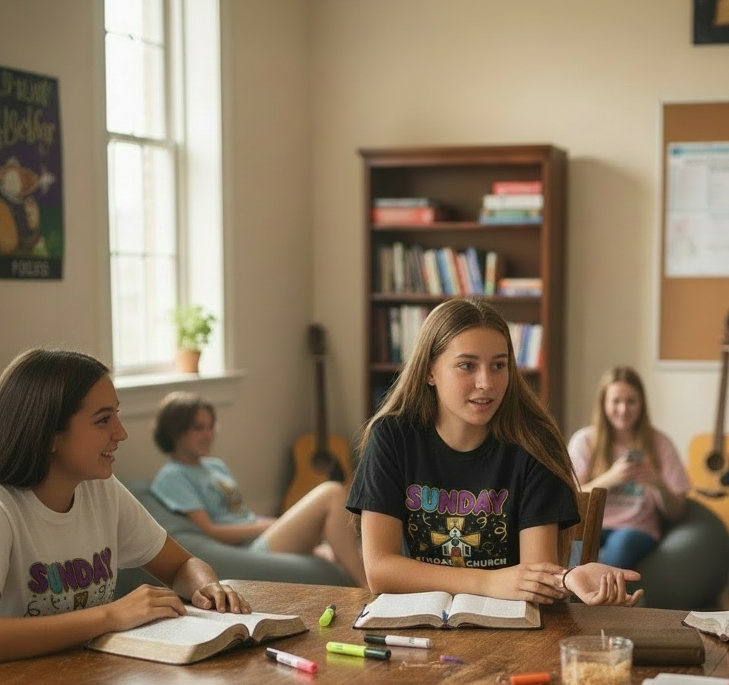 Sunday Church Edition T-Shirt — "Sunday Funday" Christian Graphic Tee