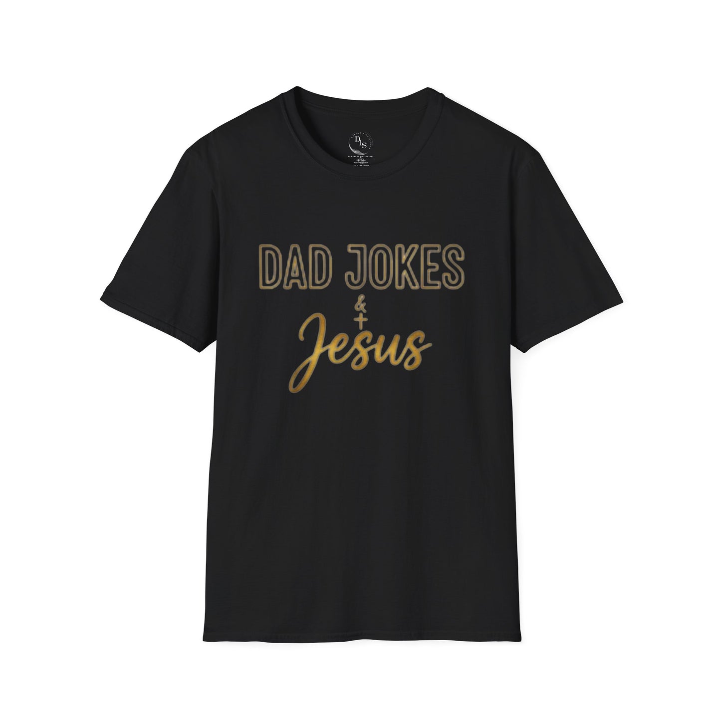 Dad Jokes & Jesus T-Shirt — Funny Christian Father's Day Tee