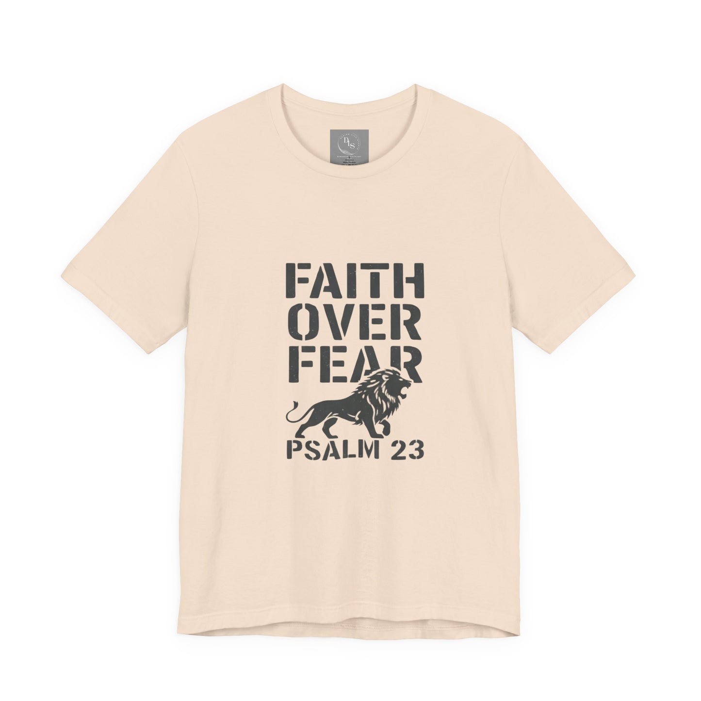Faith Over Fear Short Sleeve Tee - Psalm 23
