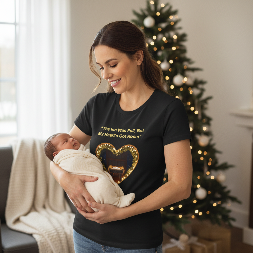 Heartfelt Tee: "The Inn Was Full, But My Heart's Got Room"