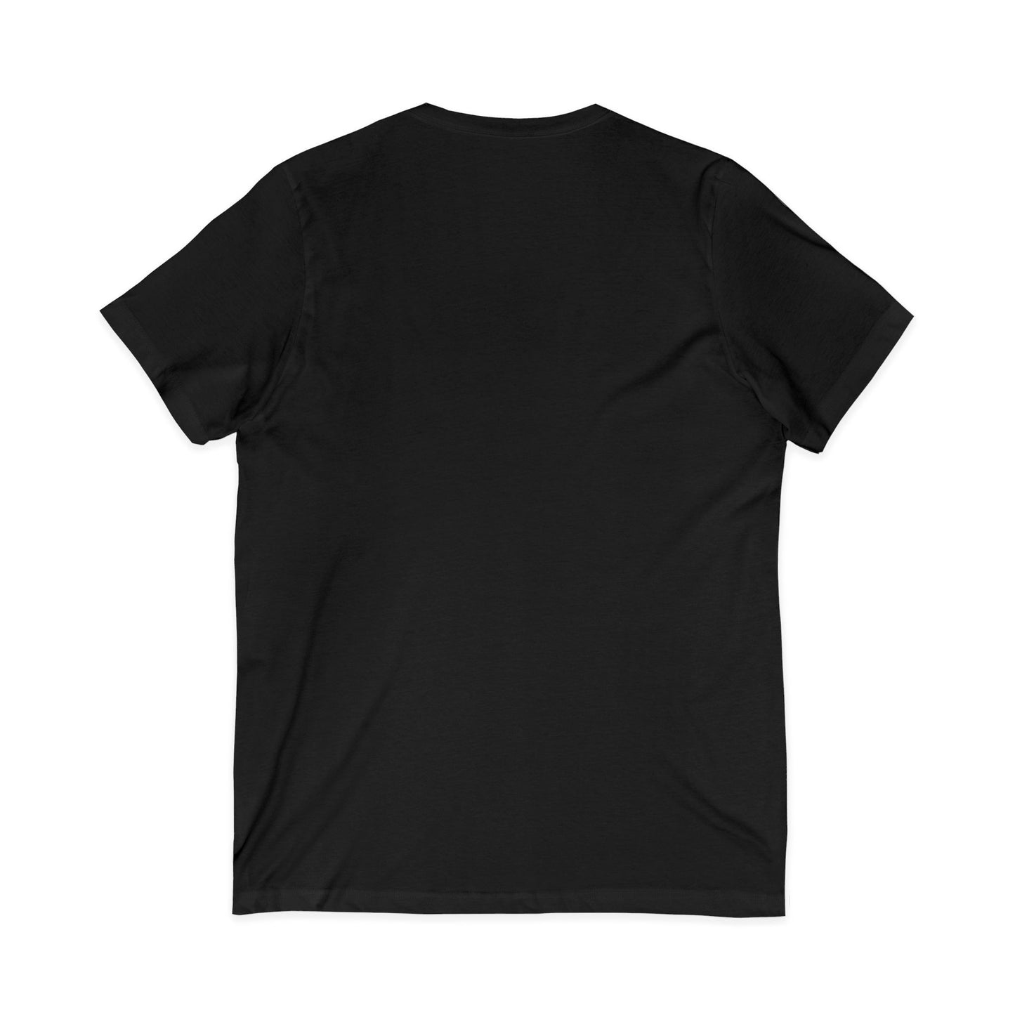 Cancer Survivor V-Neck Tee — "By His Stripes I Am Healed" Faith & Pink Ribbon Shirt