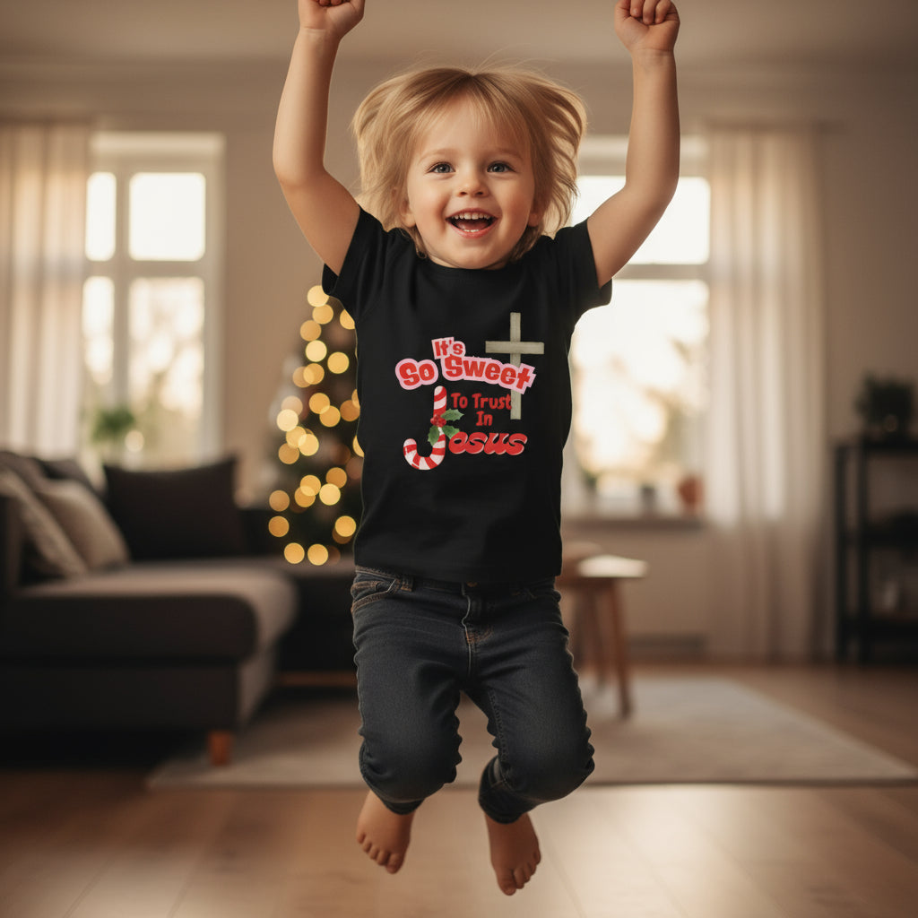 Sweet Trust in Jesus Tee - Unisex Short Sleeve T-Shirt