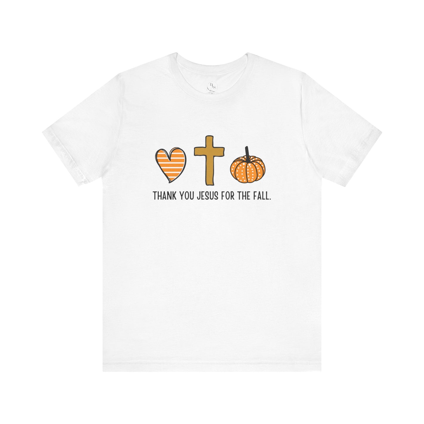 Thank You Jesus For The Fall - Jersey Short Sleeve Tee