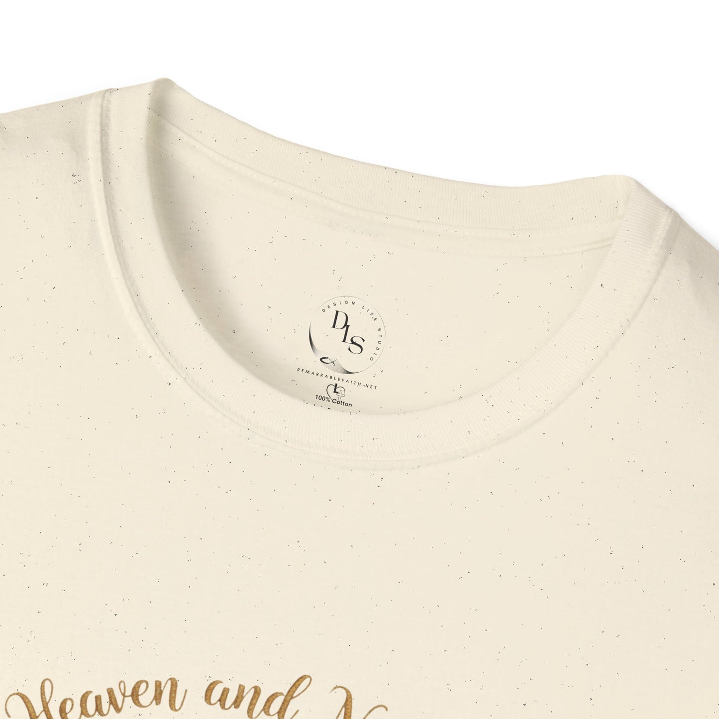 Woodland Christmas Tee — 'Believe in Heaven and Nature Again' Deer & Forest Animals T-Shirt