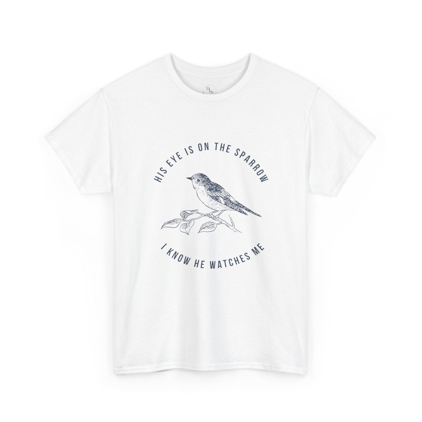 His eye is on the sparrow, and I know He watches me, Casual Wear, Nature Lover Shirt, Spring Fashion