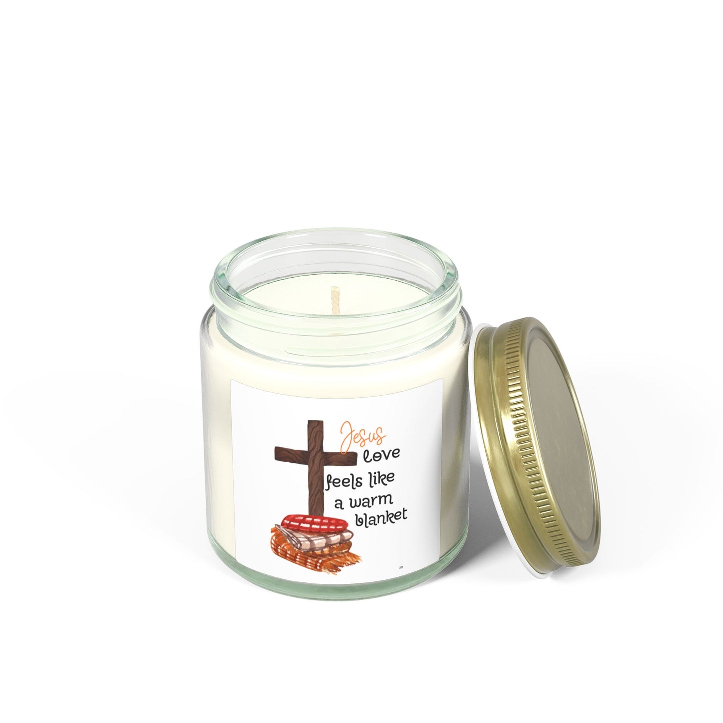 Scented Candles, Coconut Apricot Wax (4oz, 9oz)