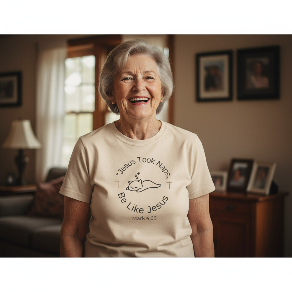 Jesus took naps be like Jesus humerous t shirt