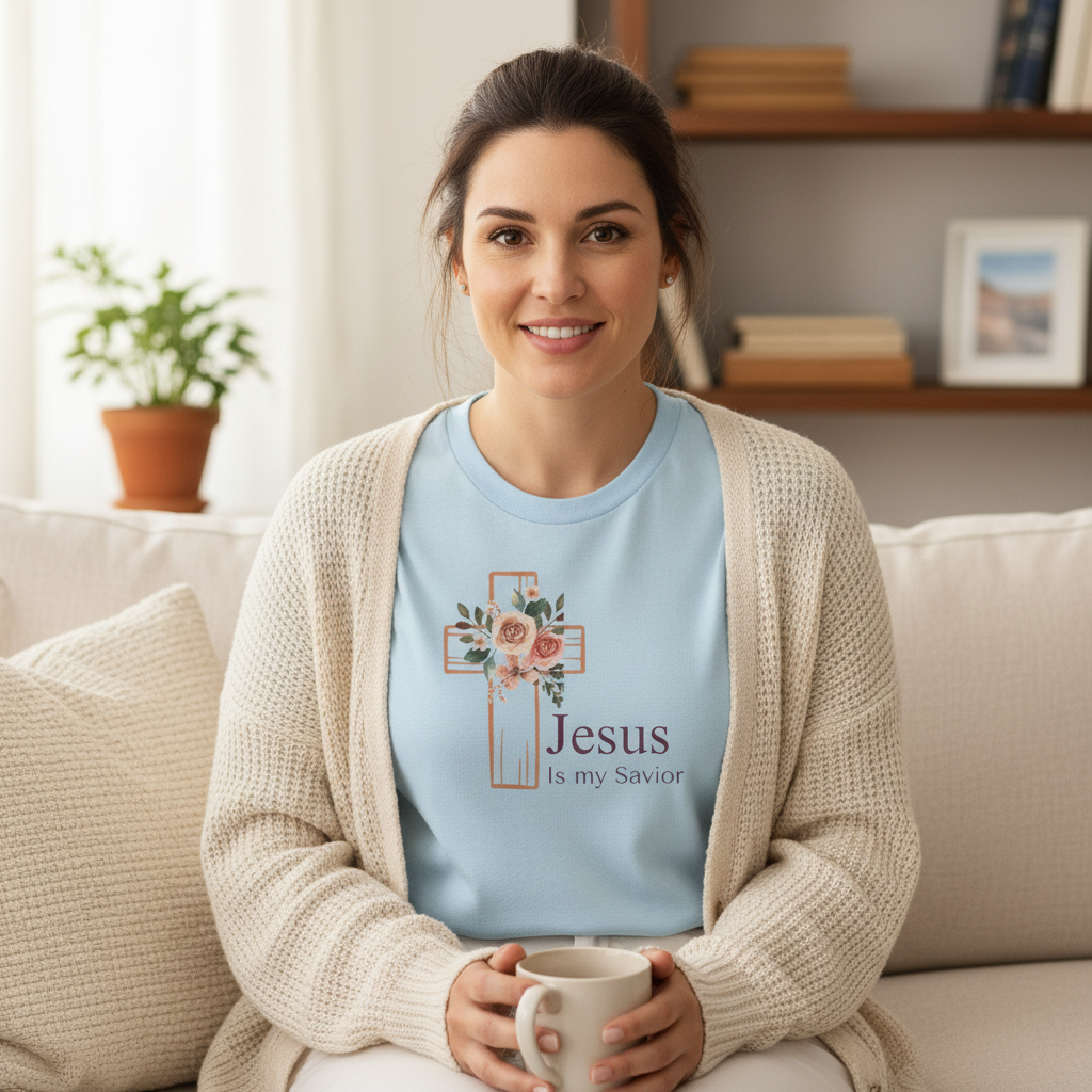 Jesus is my Savior - Heavy Cotton Tee