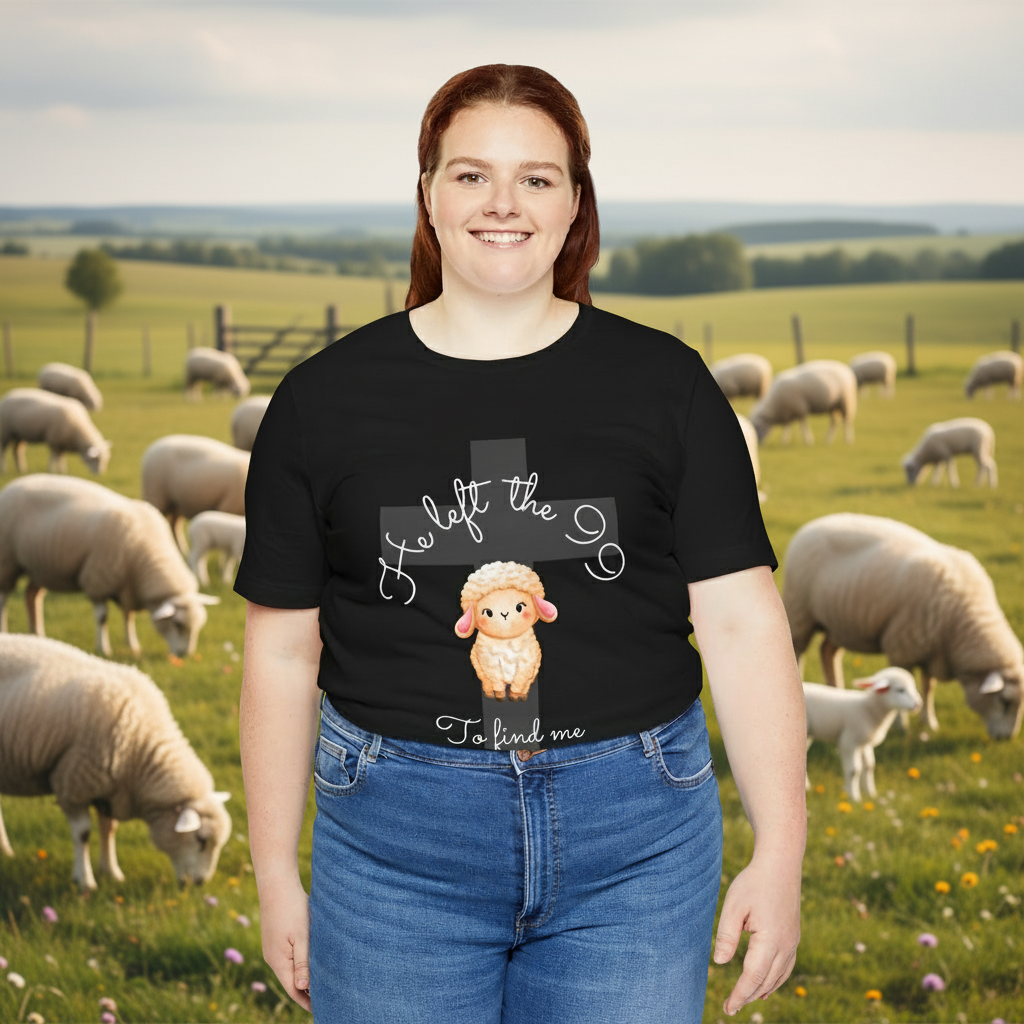 He Left the 99 Jersey Short Sleeve Tee