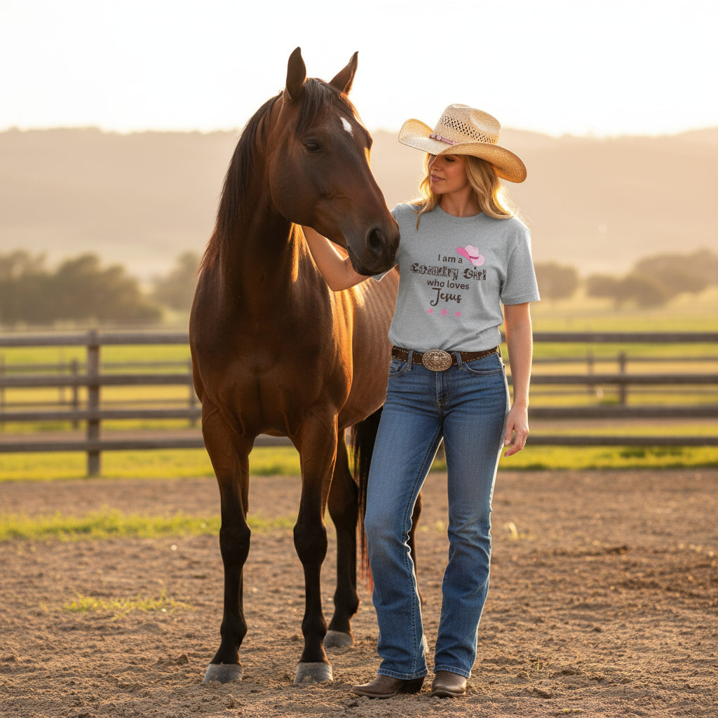 I'm just a cowgirl who loves Jesus