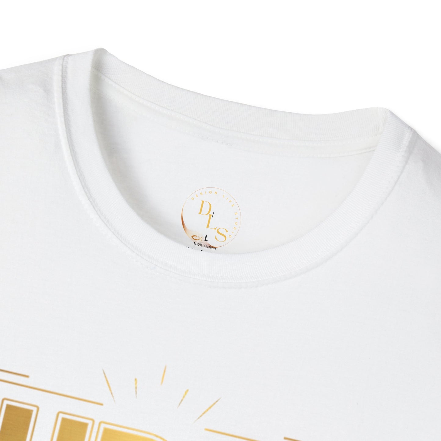 Christ Is King T-Shirt — Gold Foil Christian Faith Tee