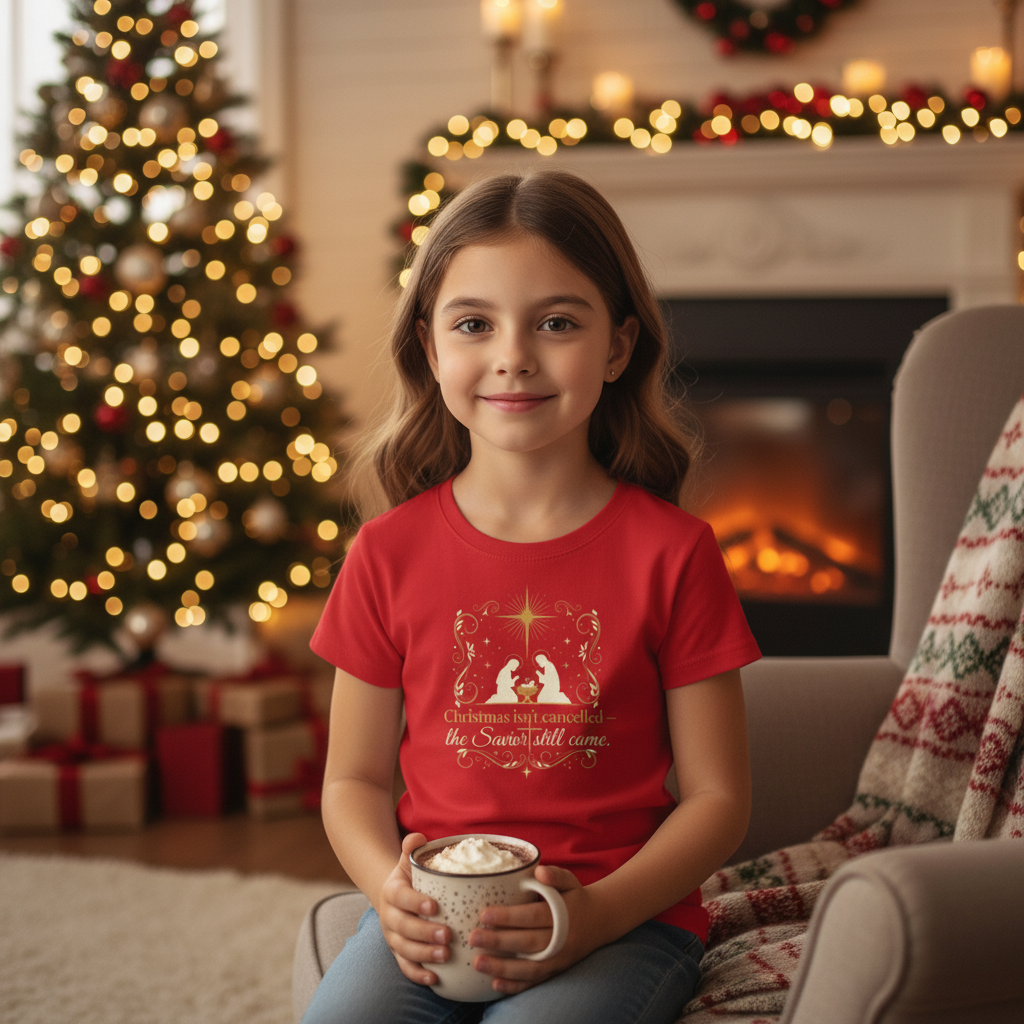 Christmas isn't canceled. The savior still came.  Short Sleeve Tee