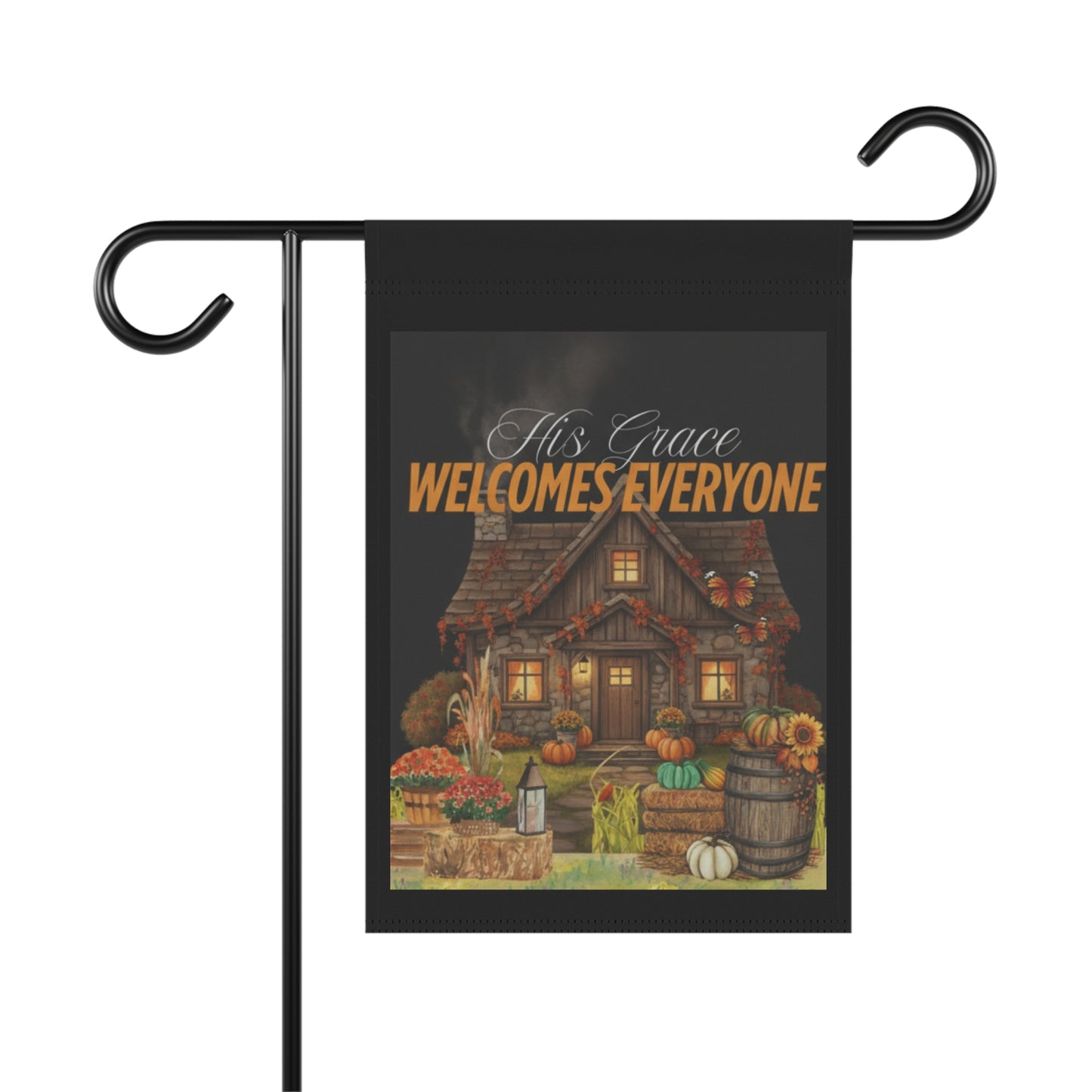 His Grace Welcomes Everyone, Fall Cottage Design
