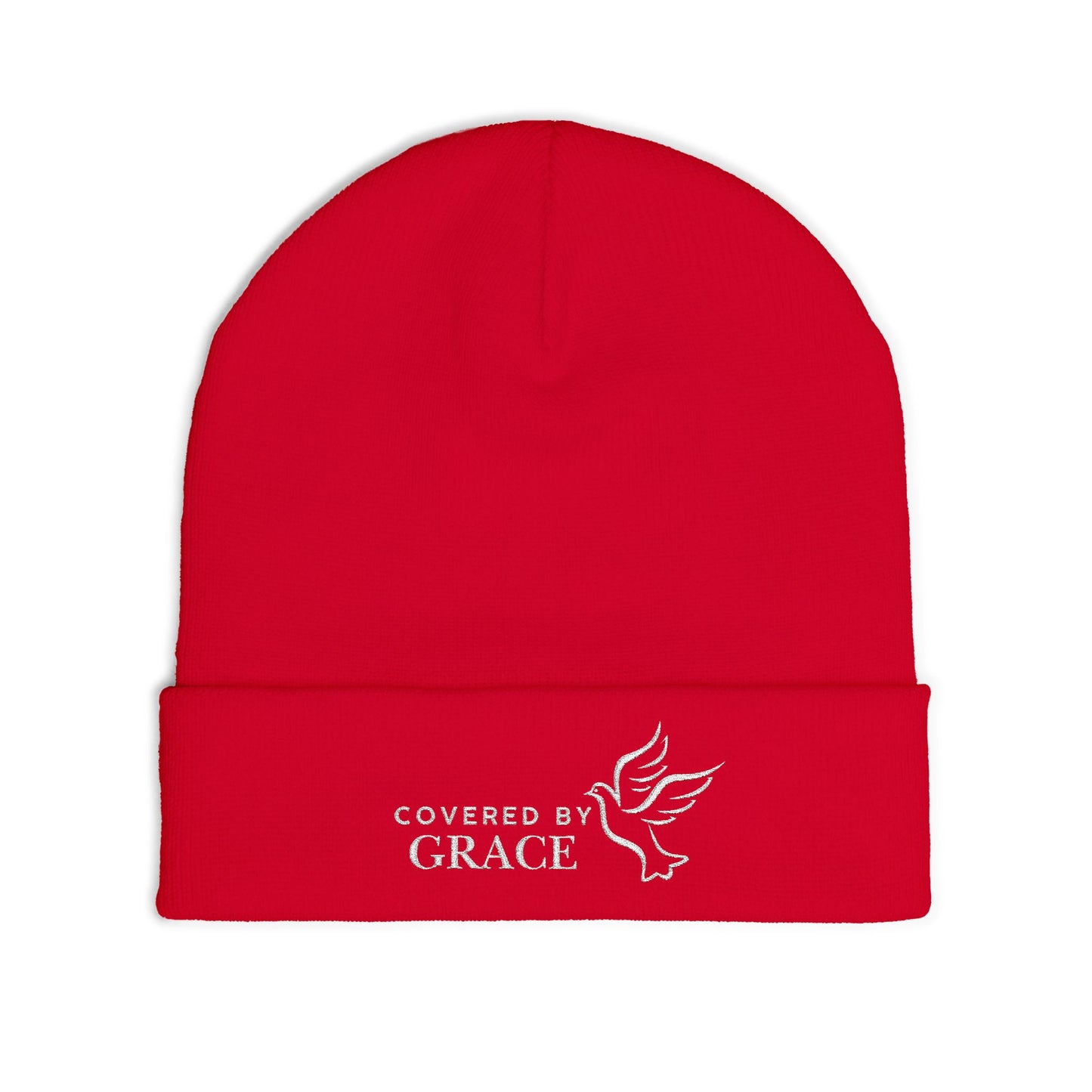 Embroidered Knit Beanie - Stylish Winter Essential