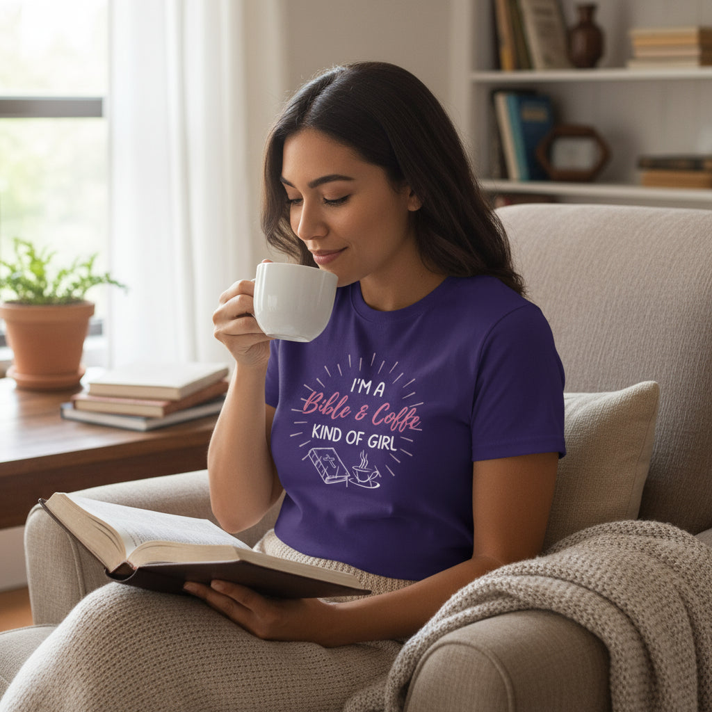 I'm a girl who lives the bible and coffee