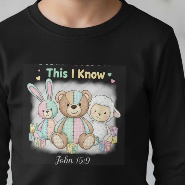 This I know. This is a reminder that Jesus loves me. Sleeve Competitor Tee