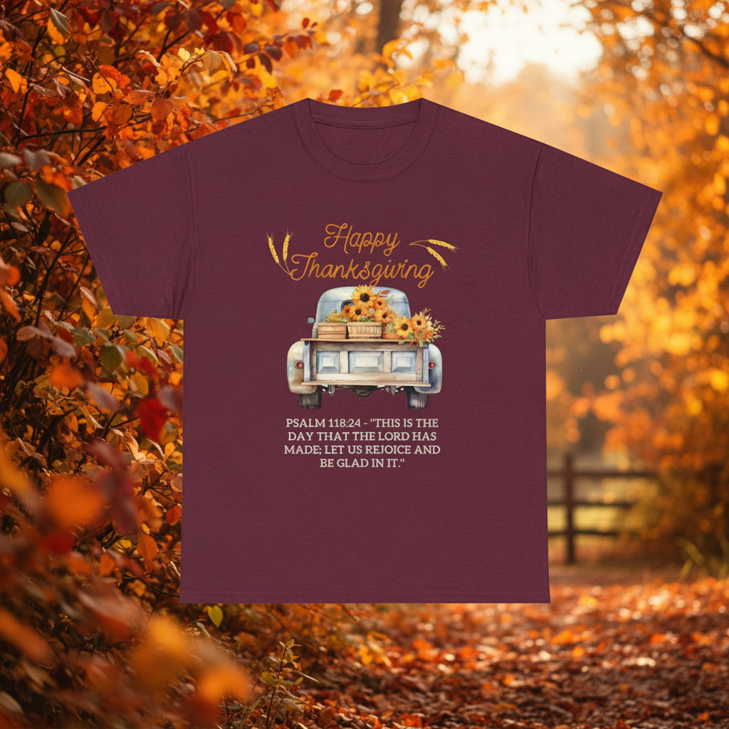 Happy Thanksgiving Vintage T Shirt, country charm, bountiful blessings, great for the holidays