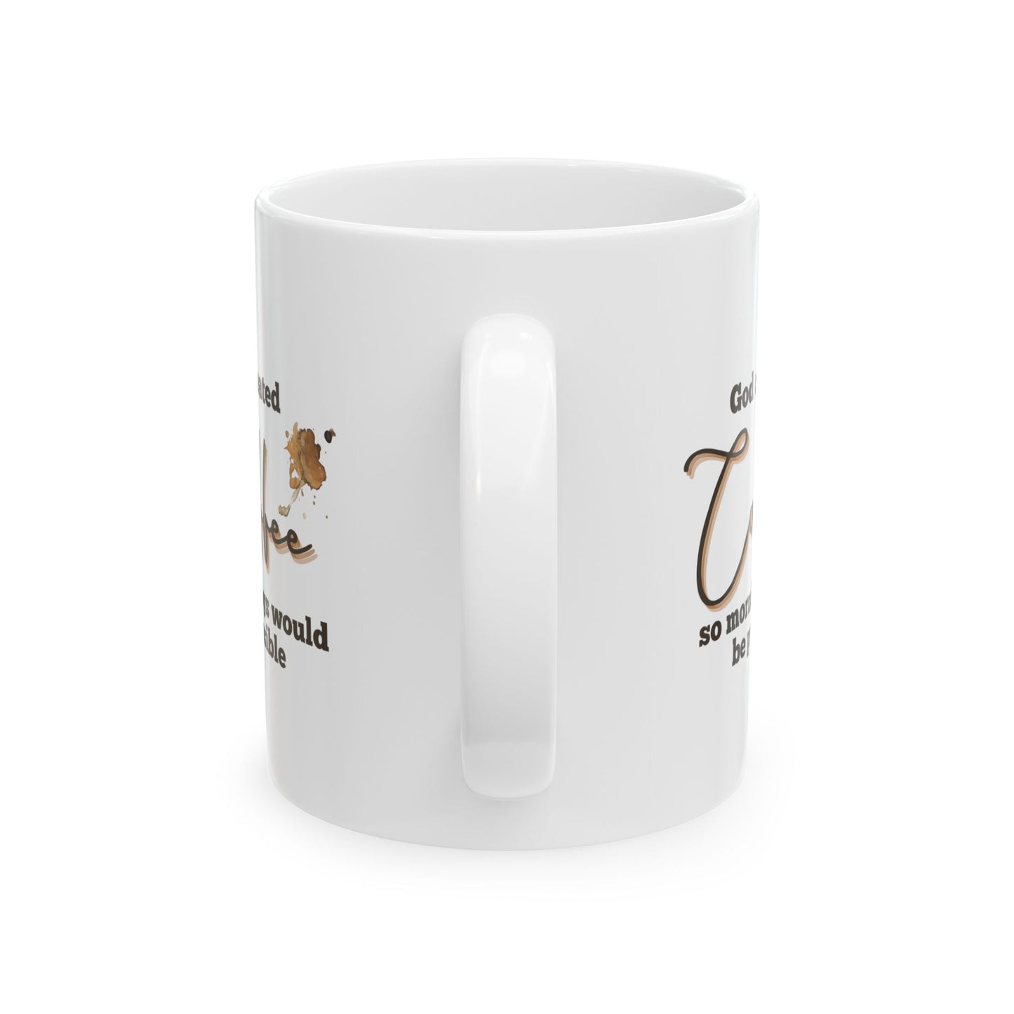 Ceramic Mug - 'Choose Joy' Inspirational Coffee Mug for Daily Positivity (11oz, 15oz)