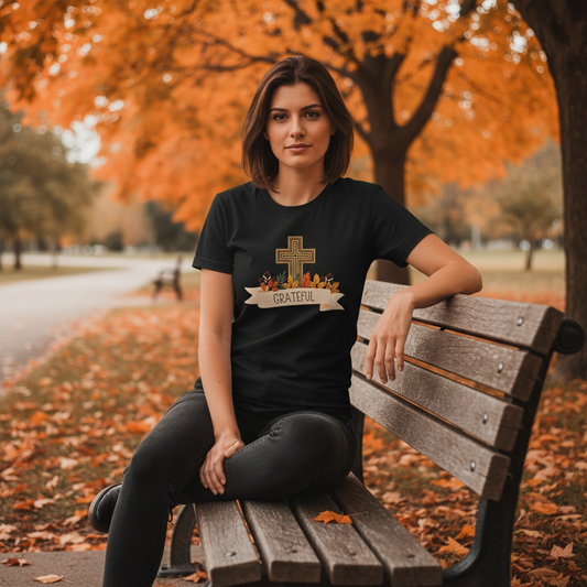 Thanksgiving Floral Tee