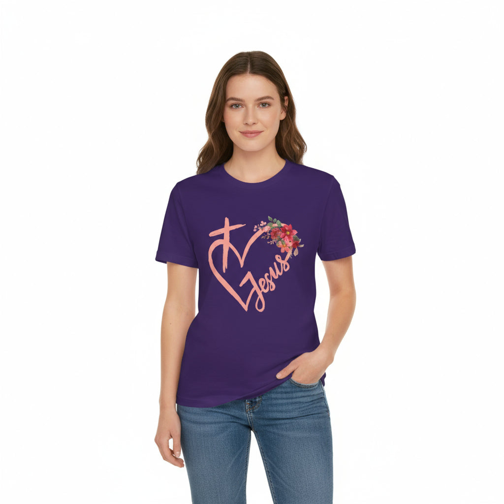 Jesus Heart Short Sleeve Tee
