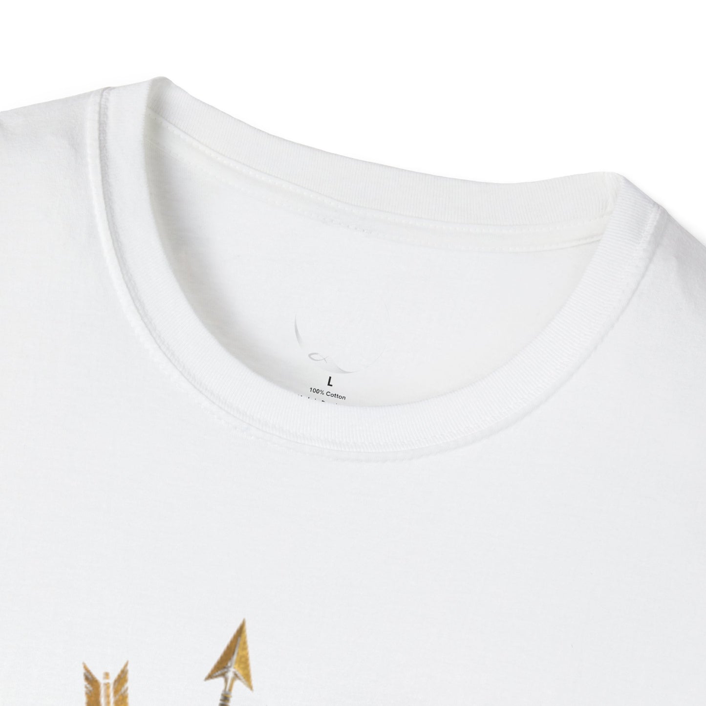 Christian T-Shirt — Blessed & Raising Arrows Cross Graphic