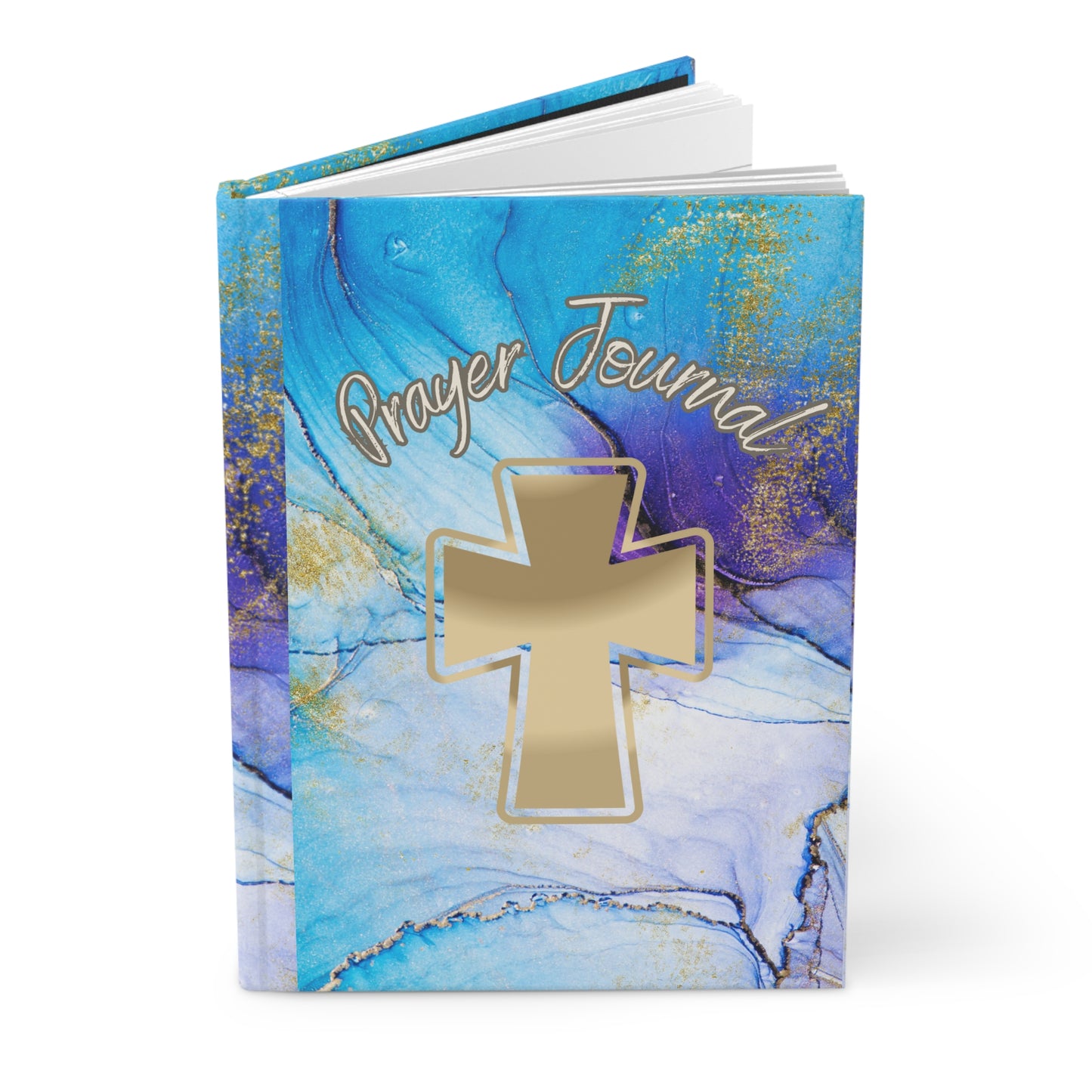 Prayer Journal with Inspirational Design, Spiritual Notebook, Faith Journal, Religious Gift, Bible Study Journal, Colorful Writing Journal