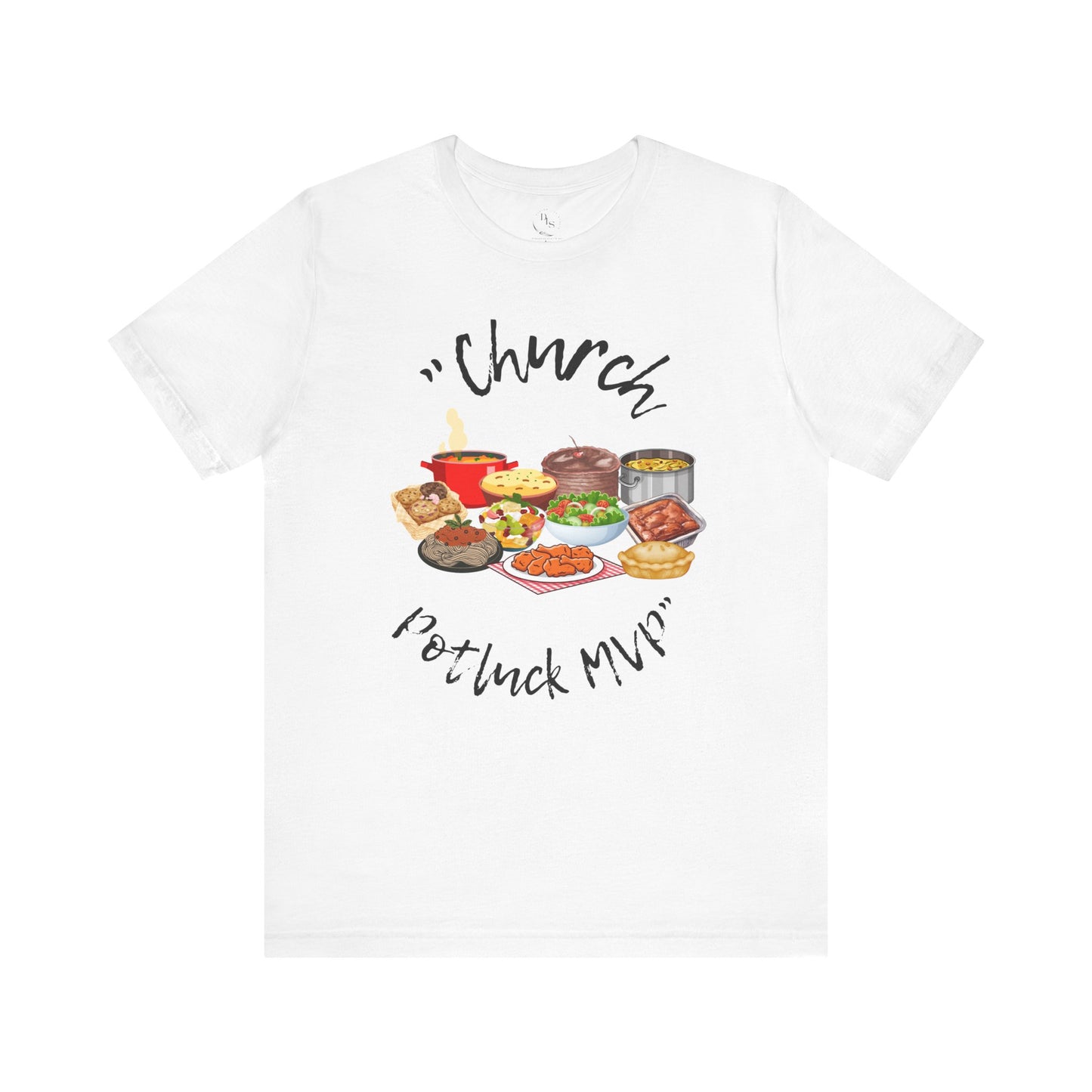 Church potluck mvp - Jersey Short Sleeve Tee